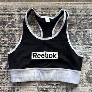 Reebok Monochrome Racerback Sports Bra